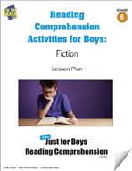Reading Comprehension Activities For Boys: Fiction Grade 6