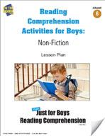 Reading Comprehension Activities For Boys: Non-Fiction Grade 6