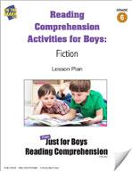 Reading Comprehension Activities For Boys: Fiction Grade 6