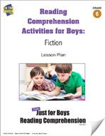 Reading Comprehension Activities For Boys: Fiction Grade 6