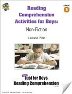 Reading Comprehension Activities For Boys: Non-Fiction Grade 6