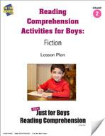 Fiction Reading Comprehension Activities For Boys: Grade 2