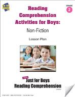 Non-Fiction Reading Comprehension Activities For Boys: Grade 2