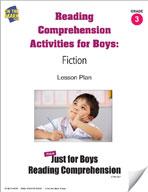 Fiction Reading Comprehension Activities For Boys: Grade 3