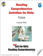 Reading Comprehension Activities For Girls: Fiction Grade 4
