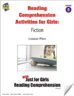 Reading Comprehension Activities For Girls: Fiction Grade 5
