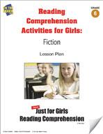 Reading Comprehension Activities For Girls: Fiction Grade 6