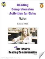 Reading Comprehension Activities For Girls: Fiction Grade 6
