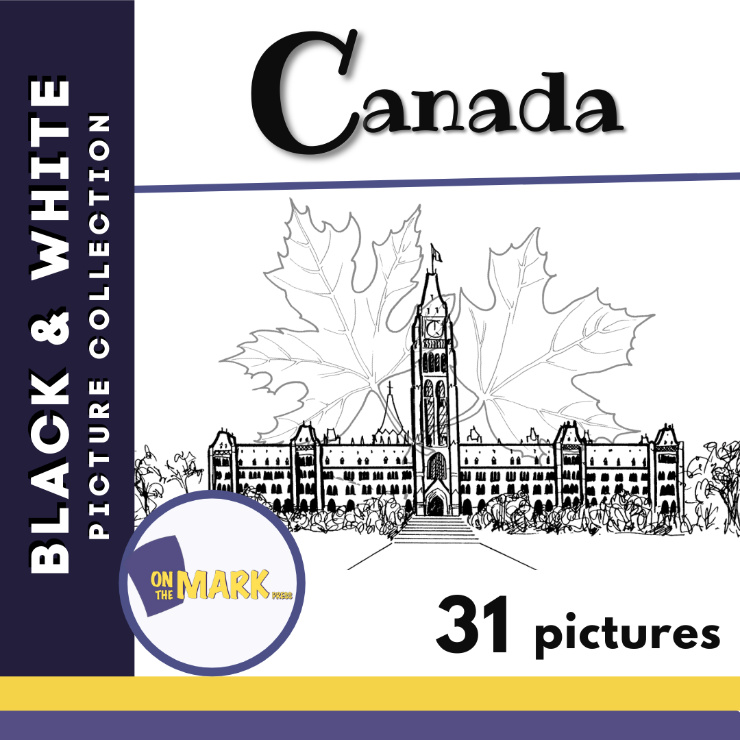 Canada Black & White Picture Collection Grades K-8