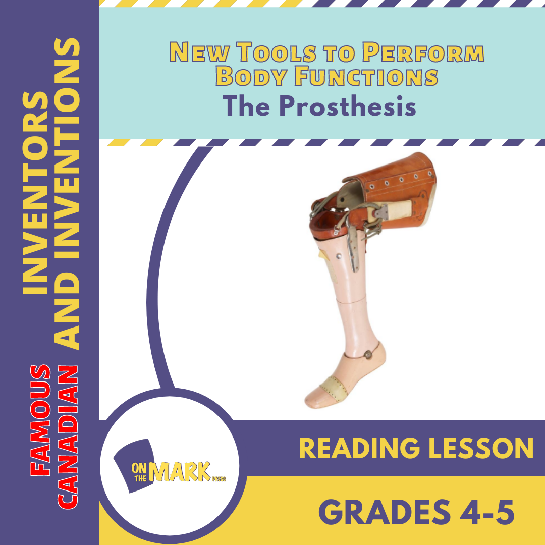 New Tools to Perform Body Functions: The Prosthesis Reading Lesson Grades 4-5