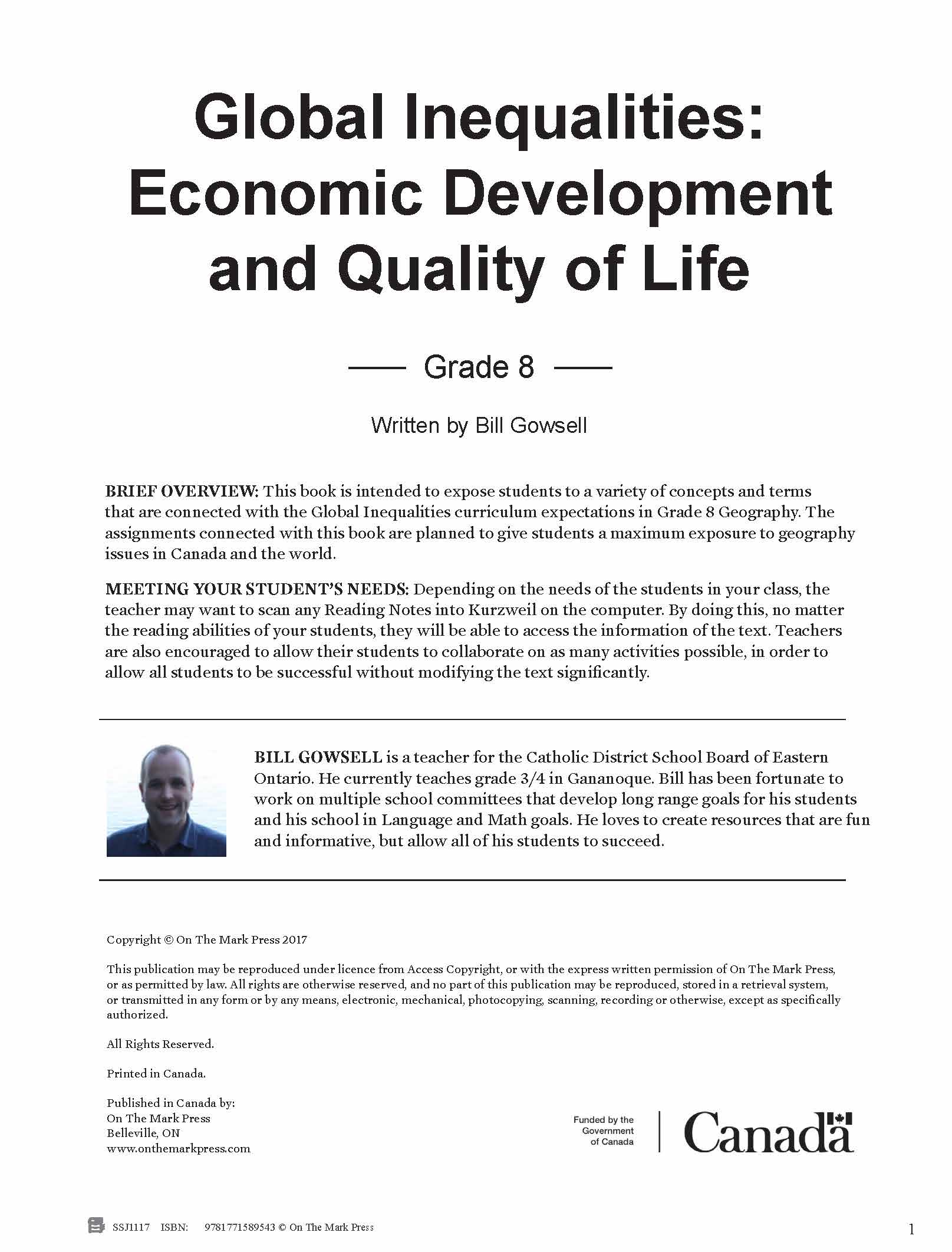 Ontario Grade 8 History & Geography 4 Book Curriculum Savings Bundle!