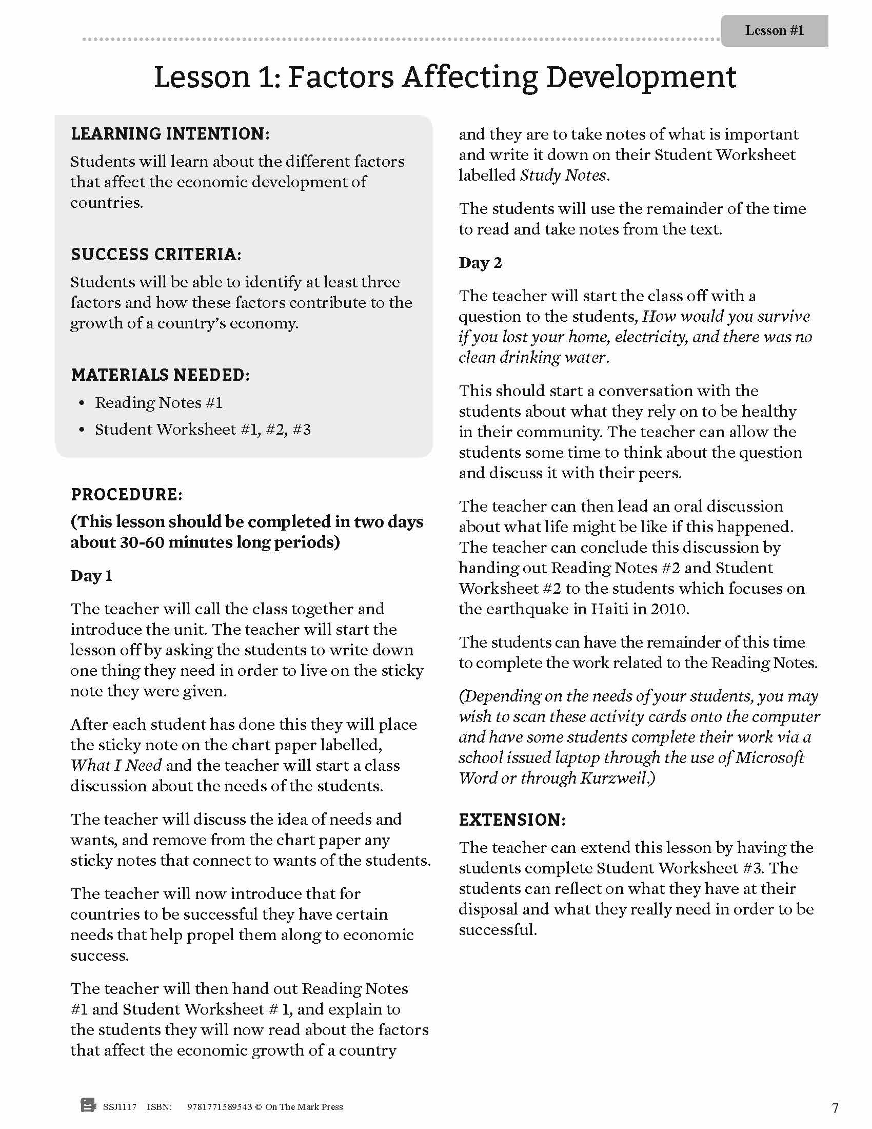 Ontario Grade 8 History & Geography 4 Book Curriculum Savings Bundle!