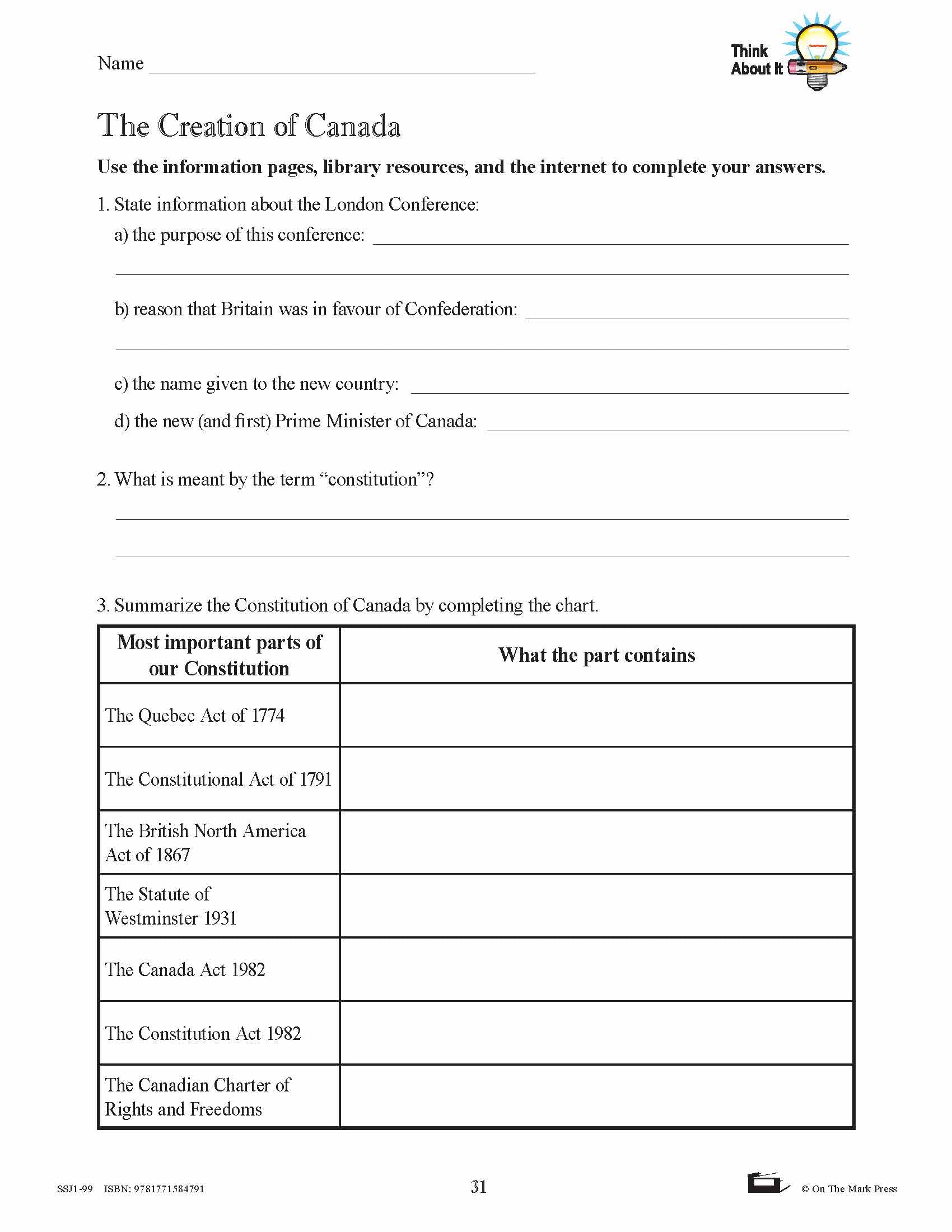 Ontario Grade 8 History & Geography 4 Book Curriculum Savings Bundle!