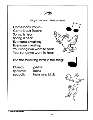 Spring - An Integrated Theme Unit Grades 2-3