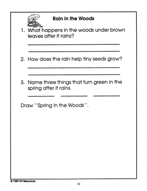 Spring - An Integrated Theme Unit Grades 2-3