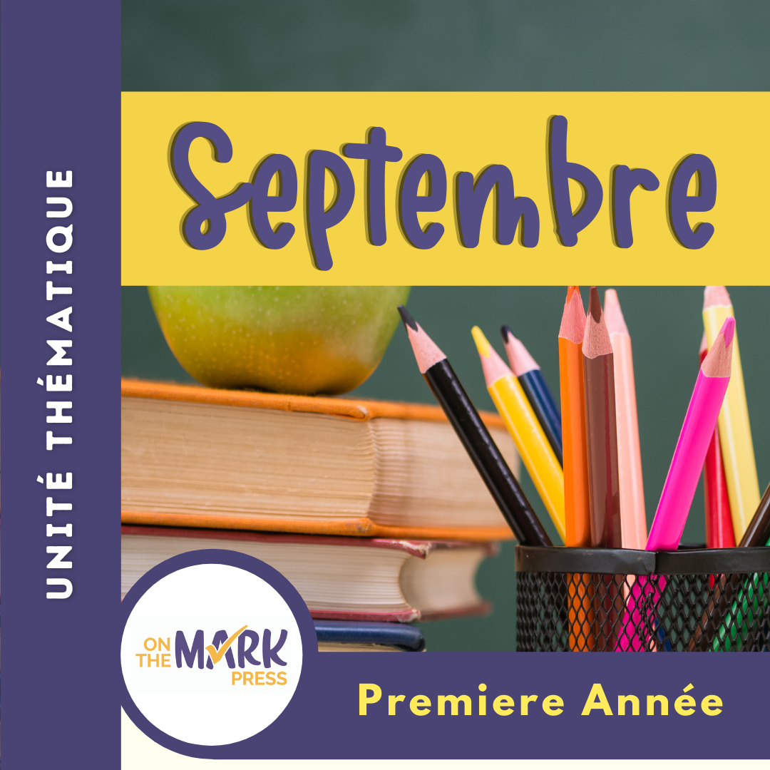 Septembre  Unité thématique Premiere Année