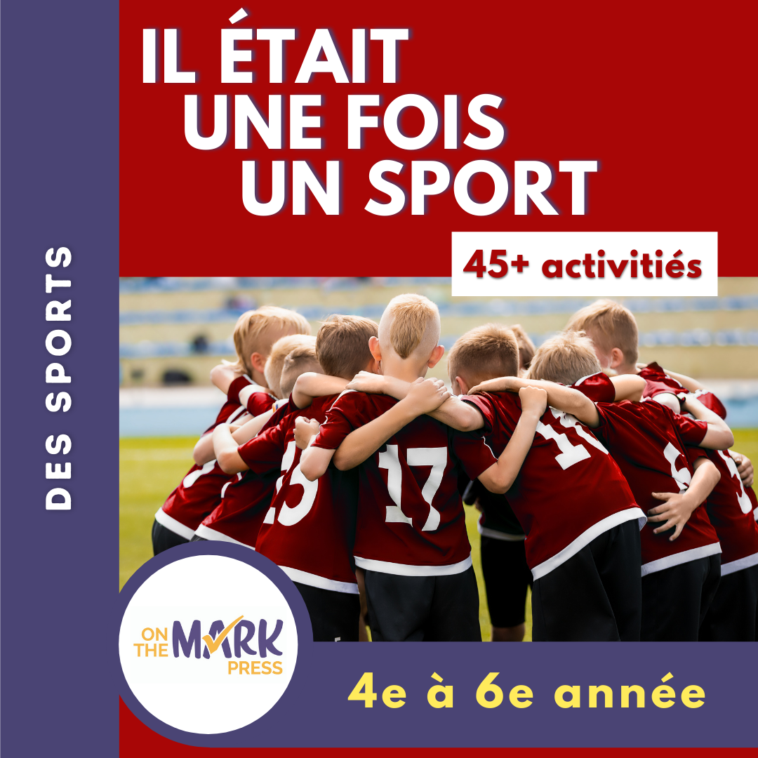 Il était une fois un sport 4e à 6e année