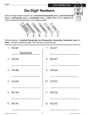 Place Value Activities Gr. 2+