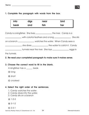 Improving Reading Fluency & Comprehension Gr.3-4