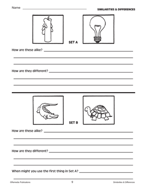 Critical Thinking Skills: Similarities & Differences Gr. 2-6, R.L.3-4