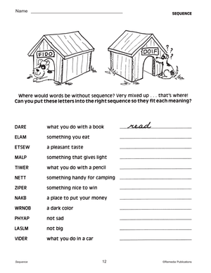 Critical Thinking Skills: Sequence Gr. 2-6, R.L.3-4