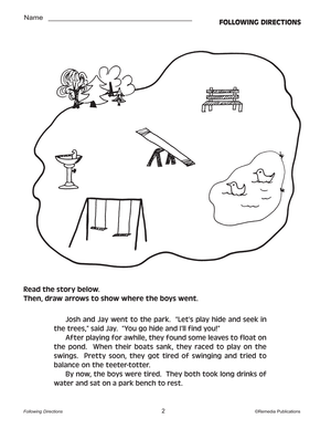 Critical Thinking Skills: Following Directions Gr. 2-6, R.L.3-4