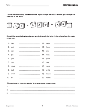 Critical Thinking Skills: Comprehension Gr. 2-6, R.L.3-4