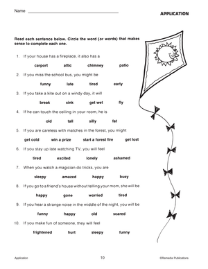 Critical Thinking Skills: Application Gr. 2-6, R.L.3-4