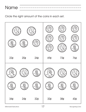 Beginning Basic Skills: Recognizing Coins Gr. K-1