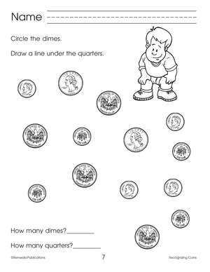 Beginning Basic Skills: Recognizing Coins Gr. K-1