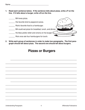 Writing Basics Series: Understanding Paragraphs Gr. 5-8