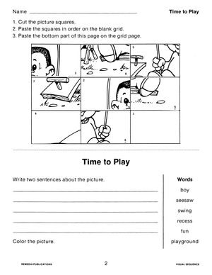 Visual Sequence: Writing Activities Gr. 2-3