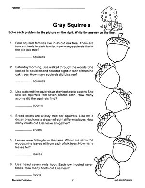 Math Word Problems Gr. 4-5