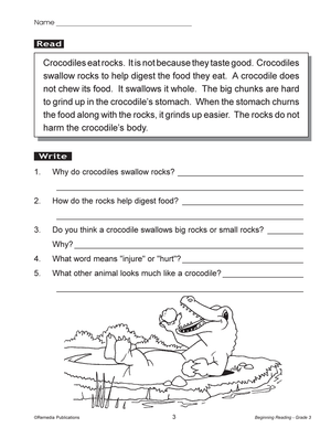 Beginning Reading Gr. 3, R.L. 3.0-3.9