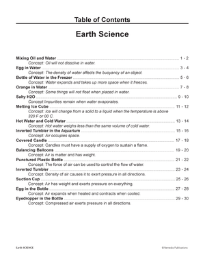 Hands-On Experiments: Earth Science: Air & Water Gr. 4-8