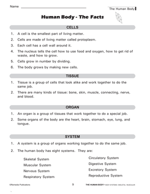 The Human Body: Skeletal & Muscular Systems Gr. 4+, R.L. 3-4