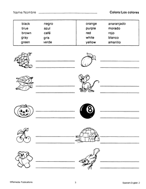 Spanish-English Book 2 Gr. 2+