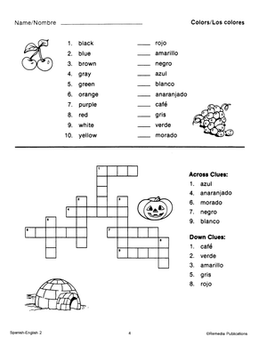 Spanish-English Book 2 Gr. 2+