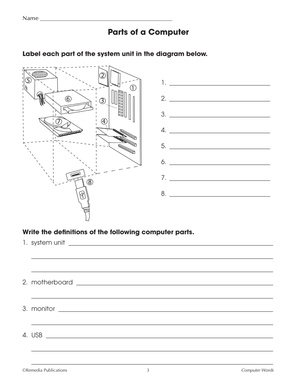 Essential Vocabulary: Computer Words Gr. 5-12, R.L. 3-4