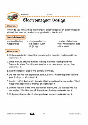 Electromagnetism Grade 6 Lesson with Experiments