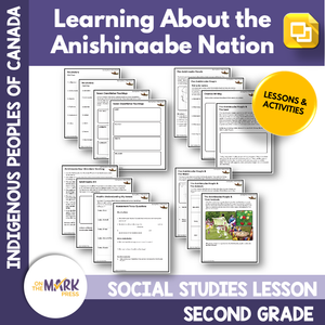 Learning About the Anishinaabe Nation Grade 2 Google Slides & Printables Distance Learning
