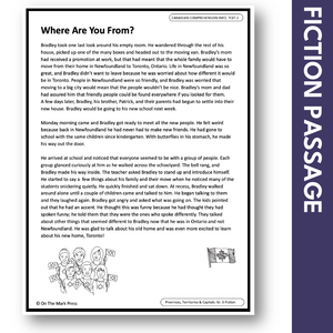 Where Are You From? A Social Studies CDN Reading Comp. Google Slides Gr. 3-4