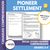 Pioneer Settlement:  A CDN Social Studies Reading Lesson Gr. 3-4 Google Slides