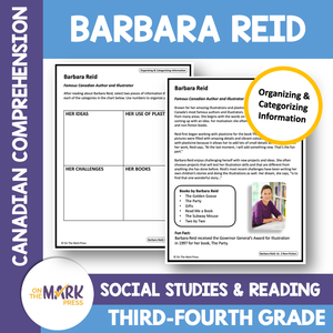 Barbara Reid-CDN Author/Illustrator: Social Studies/Reading Google Slides & Printables Gr. 3-4