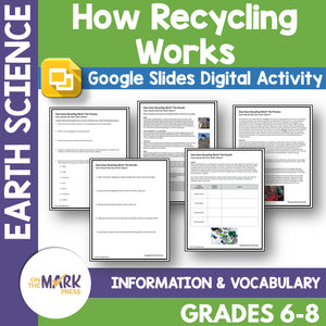 How Recycling Works Gr. 5-8 Google Slides & Printables