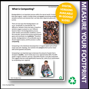 What is Composting? Google Slides & Printables Lesson Grades 5-8