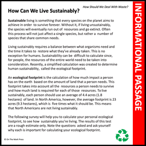 How Can We Live Sustainably? Google Slides Lesson for Distance Learning Grades 5-8