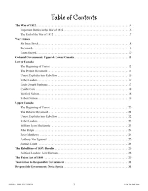 Conflicts & Challenges - Canada 1800-1850 Grade 7 - 10/pk Readers