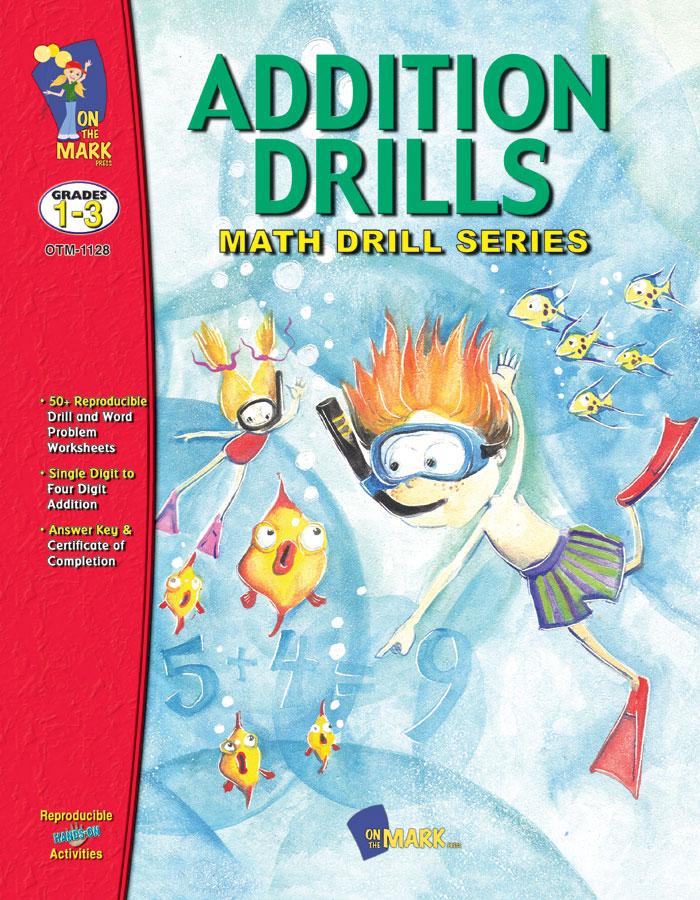 Addition Drills Grades 1-3