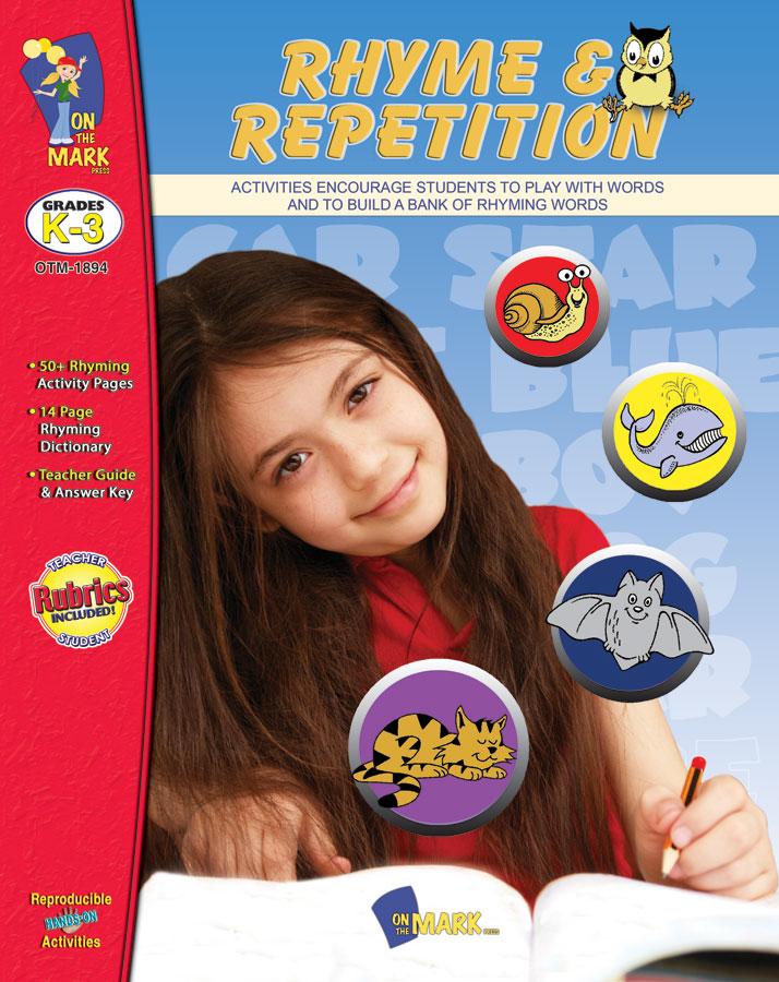 Rhyme & Repitition Grades Kindergarten to Grade 3